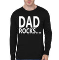 Dad Black Full Sleeve Tee Hoodie, Sweatshirt | PureTeeCo.com
