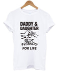 daddy and daughter best friends for life t-shirt Hoodie, Sweatshirt | PureTeeCo.com