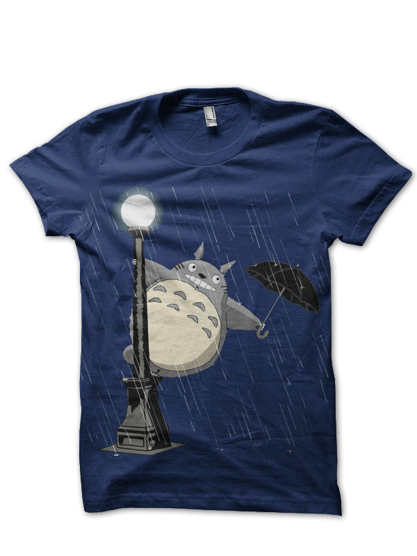 Dancing In Rain Navy Blue Tee Hoodie, Sweatshirt | PureTeeCo.com