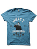 UNAGI Light Blue T-Shirt Hoodie, Sweatshirt | PureTeeCo.com