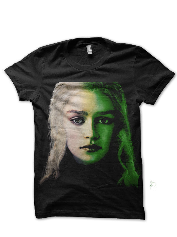 Dany Black Tee Hoodie, Sweatshirt | PureTeeCo.com