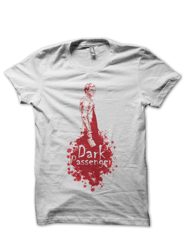 Dark Passenger White Tee Hoodie, Sweatshirt | PureTeeCo.com