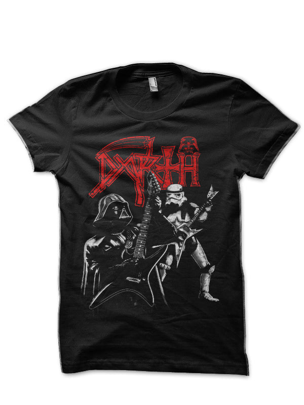 Darth Metal Black T-Shirt Hoodie, Sweatshirt | PureTeeCo.com