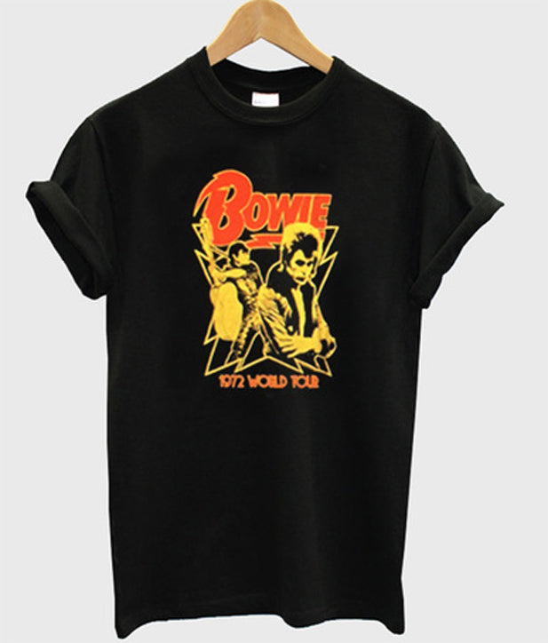 david bowie 1972 world tour t-shirt Hoodie, Sweatshirt | PureTeeCo.com