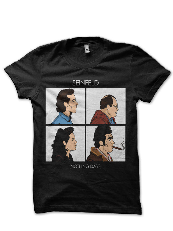 A Show About Nothing Black T-Shirt Style001 Hoodie, Sweatshirt | PureTeeCo.com