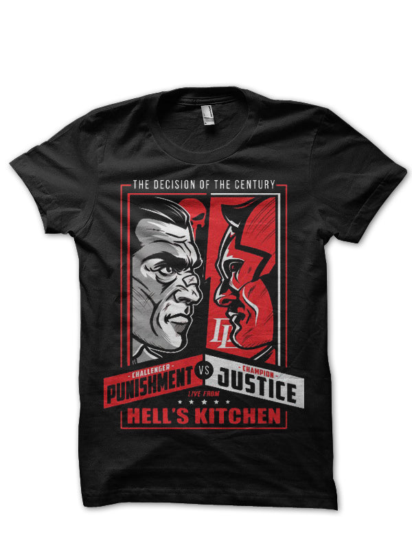 Daredevil Black Tee Style001 Hoodie, Sweatshirt | PureTeeCo.com