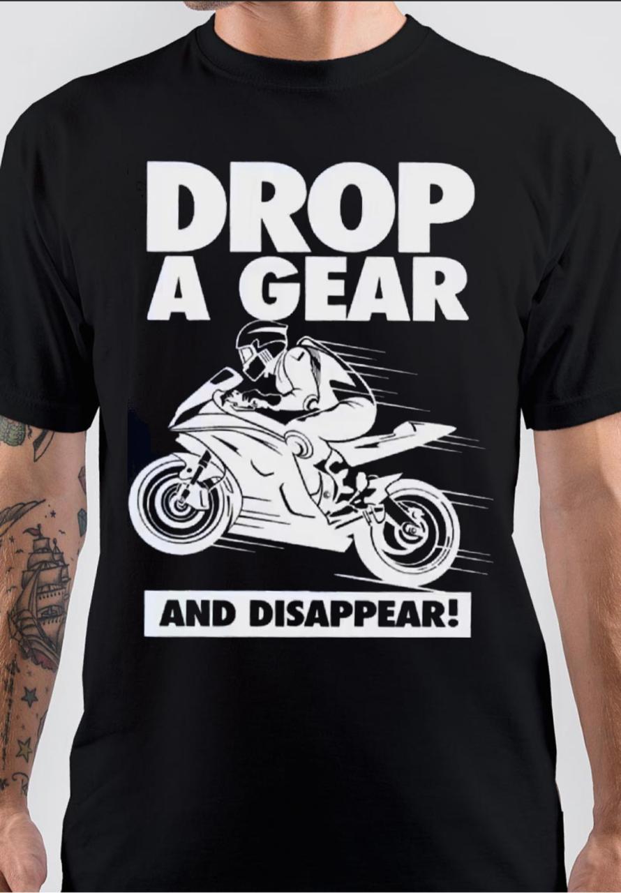 Drop A Gear T-Shirt Hoodie, Sweatshirt | PureTeeCo.com