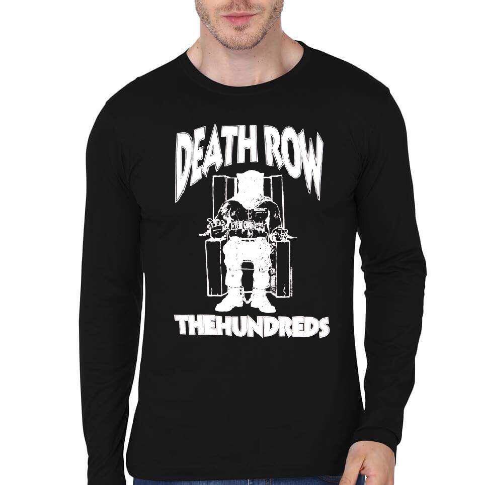 Dearth Row Thehundreds Black Full Sleeve T-Shirt Hoodie, Sweatshirt | PureTeeCo.com