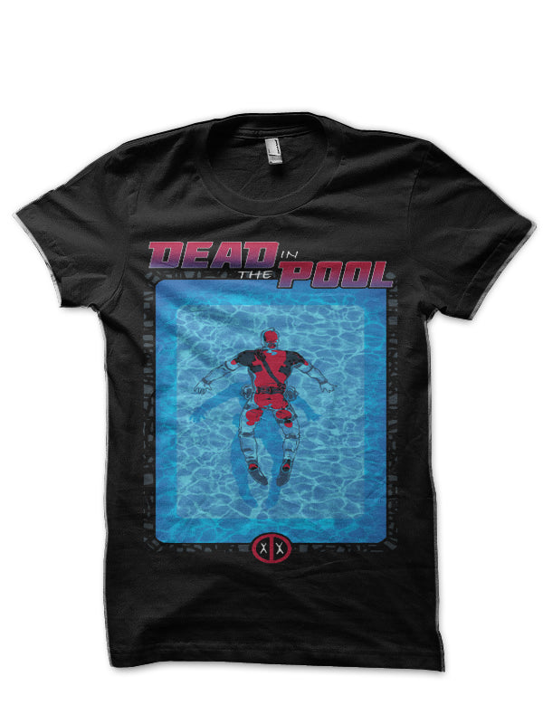 Deadpool In The Pool Black T-Shirt Hoodie, Sweatshirt | PureTeeCo.com