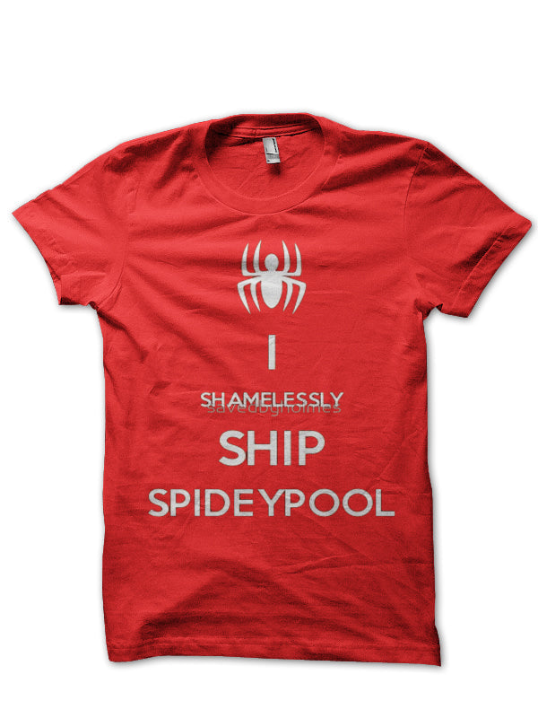 Deadpool Red T-Shirt Style003 Hoodie, Sweatshirt | PureTeeCo.com