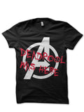 Avengers And Deadpool Black T-Shirt Hoodie, Sweatshirt | PureTeeCo.com