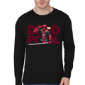 Deadpool Black Full Sleeve Tee Hoodie, Sweatshirt | PureTeeCo.com