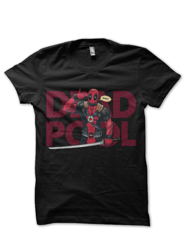 Deadpool Black Tee Style008 Hoodie, Sweatshirt | PureTeeCo.com