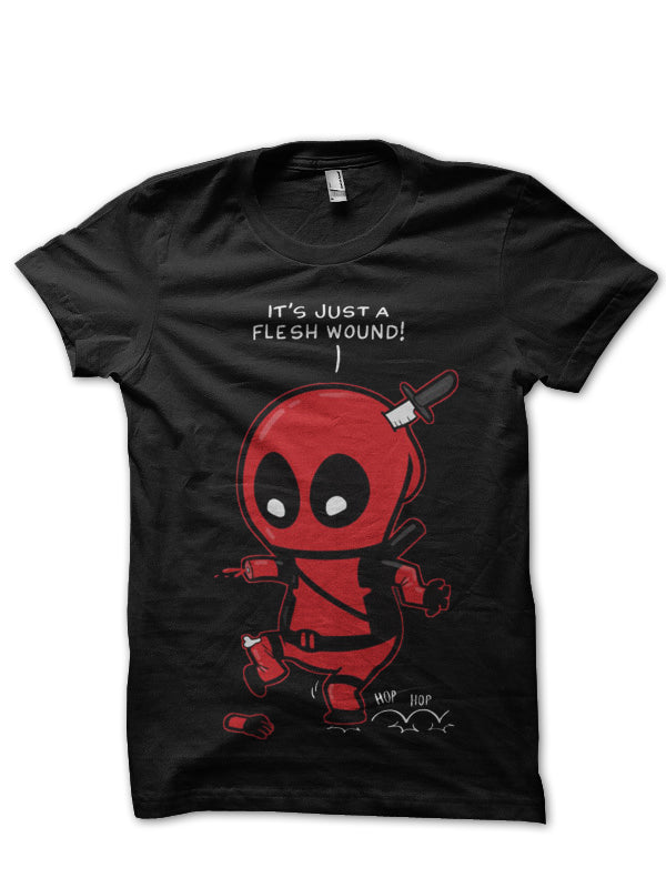 Deadpool Black Tee Style002 Hoodie, Sweatshirt | PureTeeCo.com