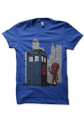 Deadpool Royal Blue Tee Hoodie, Sweatshirt | PureTeeCo.com