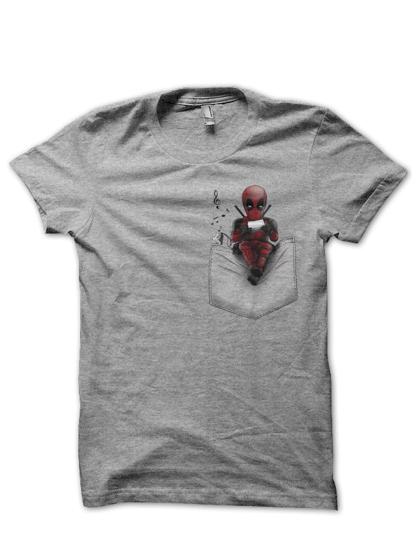 Deadpool Grey Tee Style003 Hoodie, Sweatshirt | PureTeeCo.com