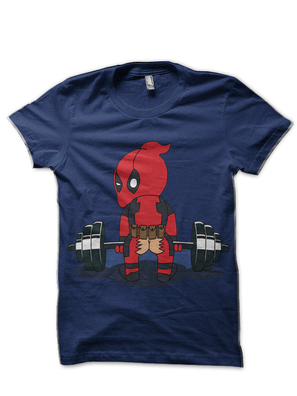 Deadpool Workout T-Shirt Hoodie, Sweatshirt | PureTeeCo.com