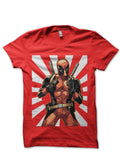 Deadpool Red T-Shirt Style009 Hoodie, Sweatshirt | PureTeeCo.com