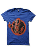 Deadpool Blue Tee Hoodie, Sweatshirt | PureTeeCo.com