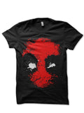 Deadpool Splatter Black T-Shirt Hoodie, Sweatshirt | PureTeeCo.com