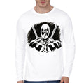 Deadpool White Full Sleeve T-Shirt Hoodie, Sweatshirt | PureTeeCo.com