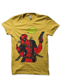 Deadpool Yellow T-Shirt Hoodie, Sweatshirt | PureTeeCo.com