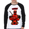 Deadpool Raglan Tee Style004 Hoodie, Sweatshirt | PureTeeCo.com