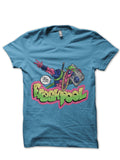 Deadpool Light Blue Tee Hoodie, Sweatshirt | PureTeeCo.com