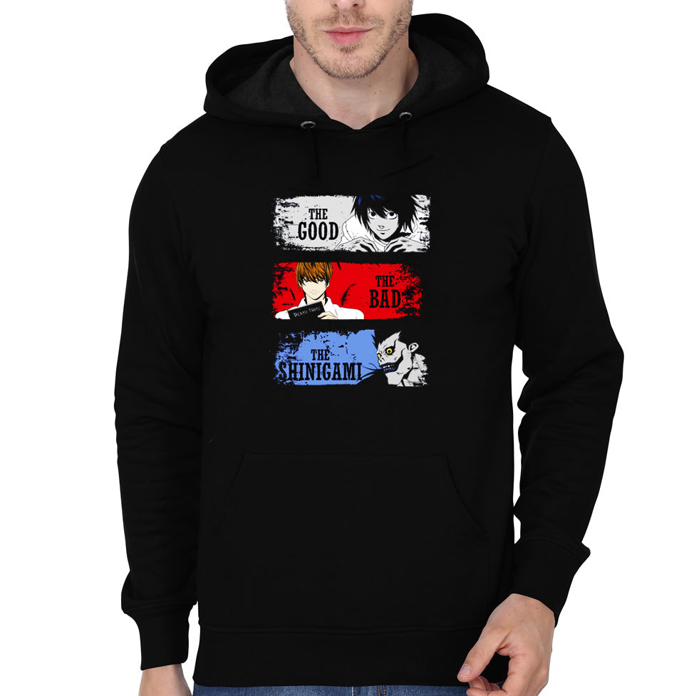 The Good The Bad The Shinigami Death Hoodie T-Shirts, Sweatshirt | PureTeeCo.com