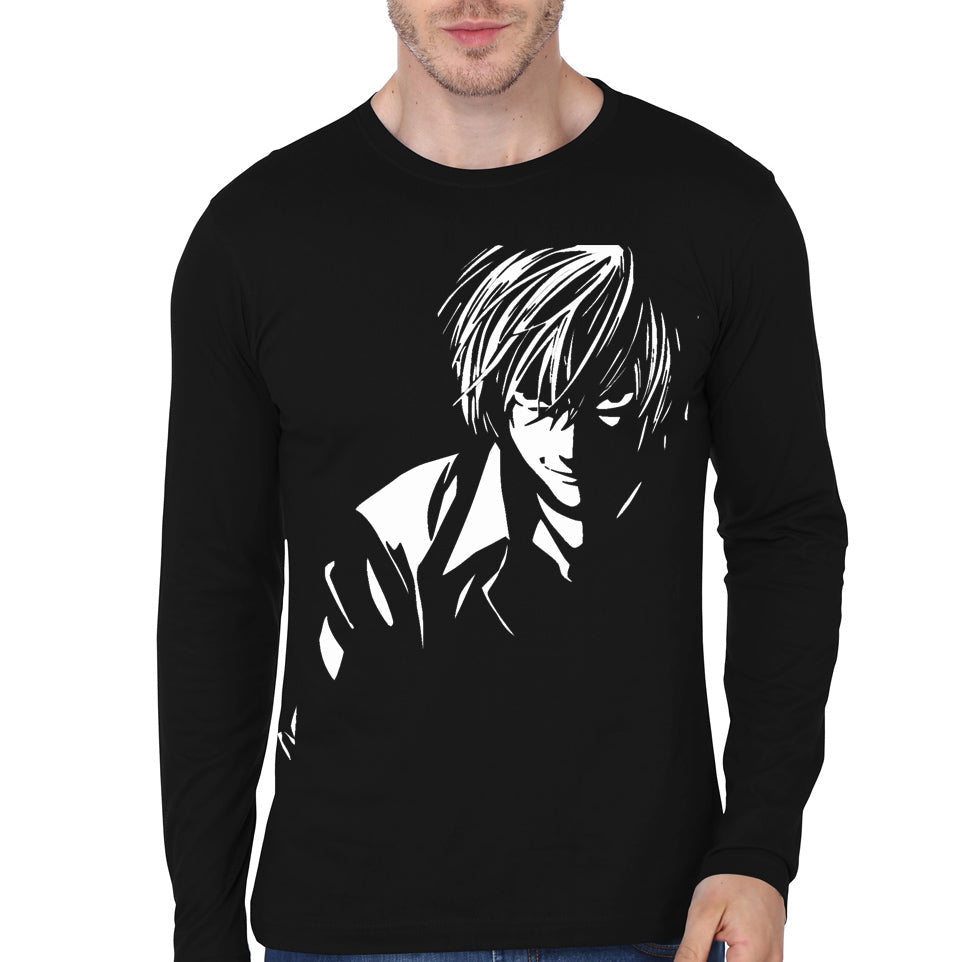 Deathnote Black Full Sleeve T-Shirt Style001 Hoodie, Sweatshirt | PureTeeCo.com
