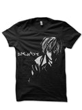 Death Note Yagami Light Black Tee Hoodie, Sweatshirt | PureTeeCo.com