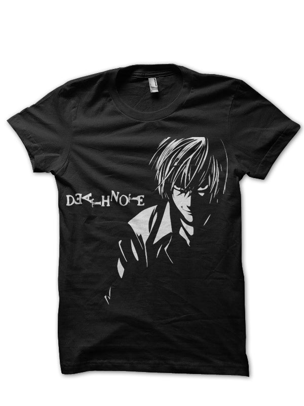 Death Note Yagami Light Black Tee Hoodie, Sweatshirt | PureTeeCo.com
