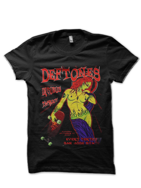 Deftones Black  T-Shirt Style001 Hoodie, Sweatshirt | PureTeeCo.com