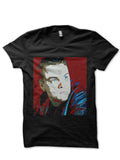 The Departed Half Sleeve Black T-Shirt Hoodie, Sweatshirt | PureTeeCo.com