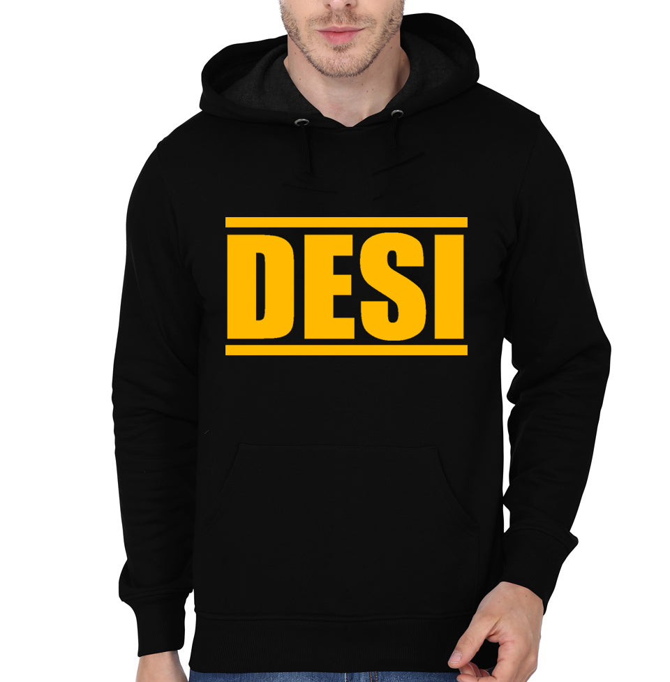 Desi Black Hoodie T-Shirts, Sweatshirt | PureTeeCo.com