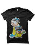 Dexter Break Black Tee Hoodie, Sweatshirt | PureTeeCo.com