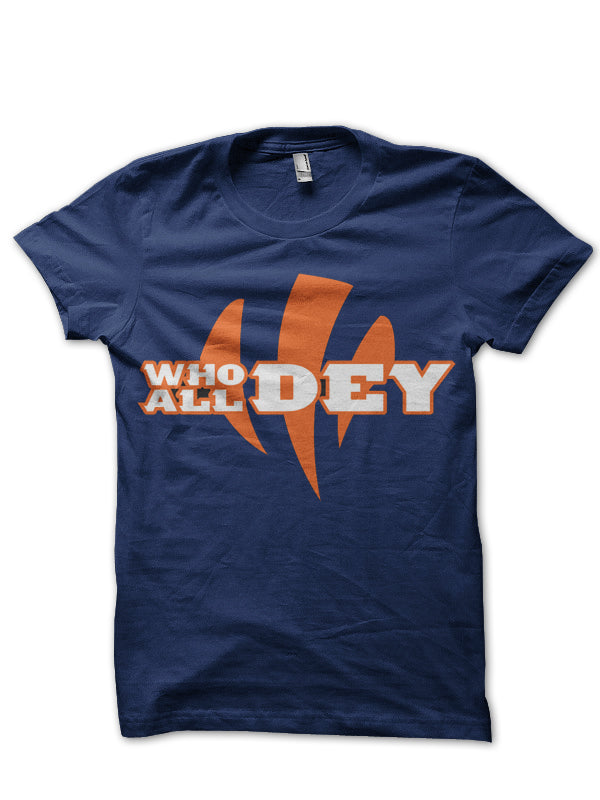 Who Dey All Dey T-Shirt Hoodie, Sweatshirt | PureTeeCo.com
