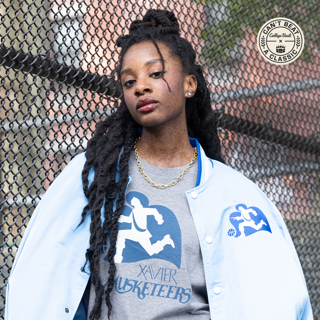 Vintage Xavier Basketball Logo Shirt Style001 Hoodie, Sweatshirt | PureTeeCo.com (Image 2)