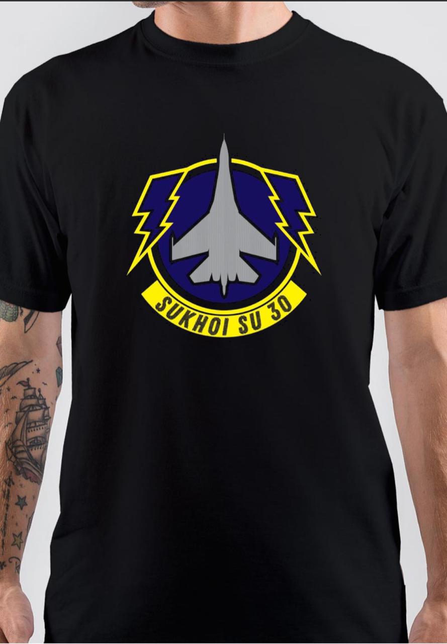 Sukhoi Su 30 T-Shirt Hoodie, Sweatshirt | PureTeeCo.com
