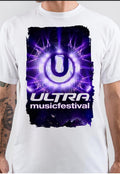 Ultra Musicfestival White T-Shirt Hoodie, Sweatshirt | PureTeeCo.com