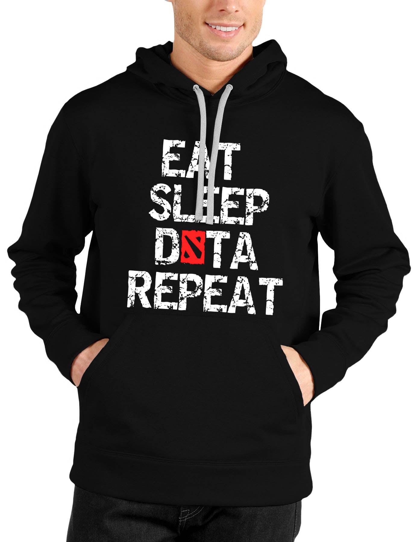 Dota Black Hoodie T-Shirts, Sweatshirt | PureTeeCo.com