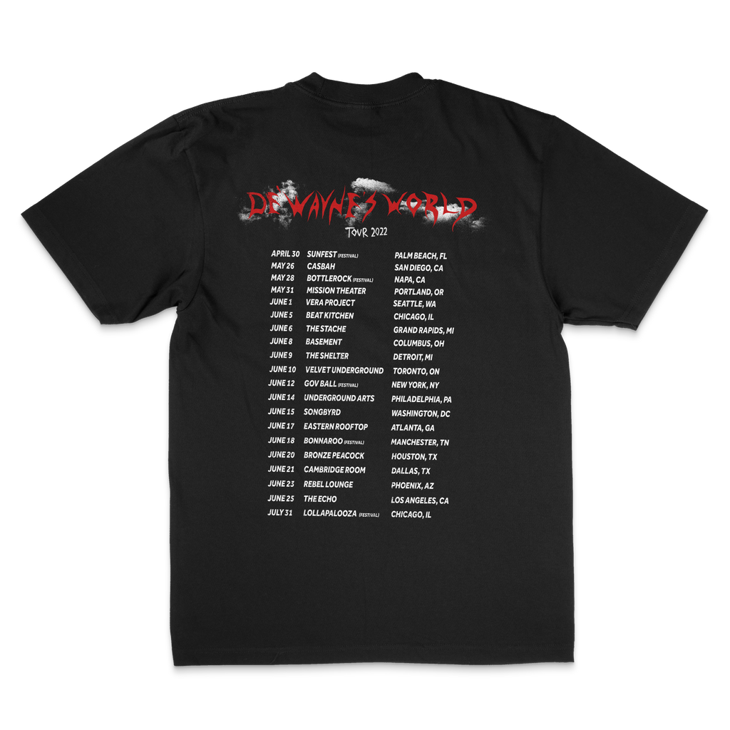 DE'WAYNE | DIE OUT HERE TOUR SHORT SLEEVE TEE Hoodie, Sweatshirt | PureTeeCo.com