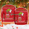 Dijon Grinch Hand Ugly Christmas Sweater 3D