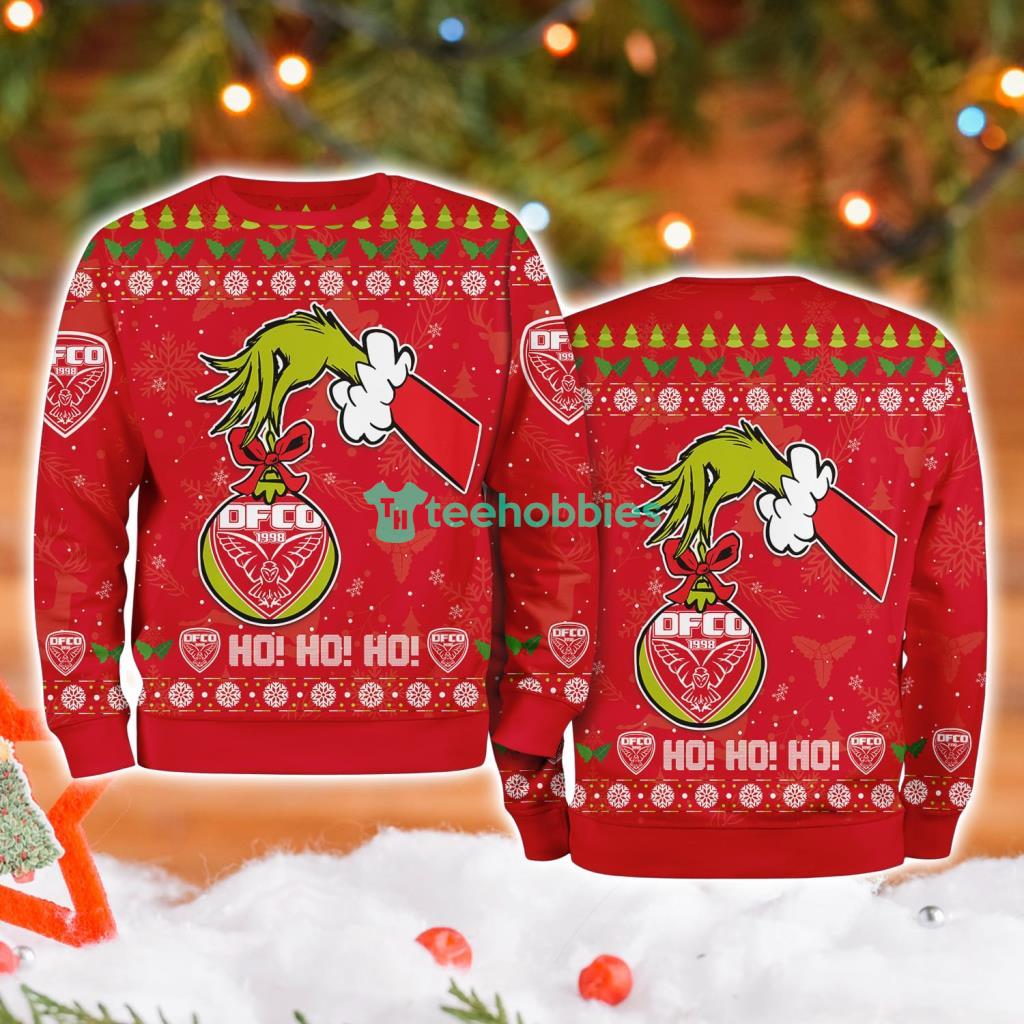 Dijon Grinch Hand Ugly Christmas Sweater 3D