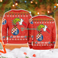 Dinamo Zagreb Grinch Hand Ugly Christmas Sweater 3D