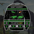 Dinosaur Knitting Pattern 3D Print Ugly Sweater