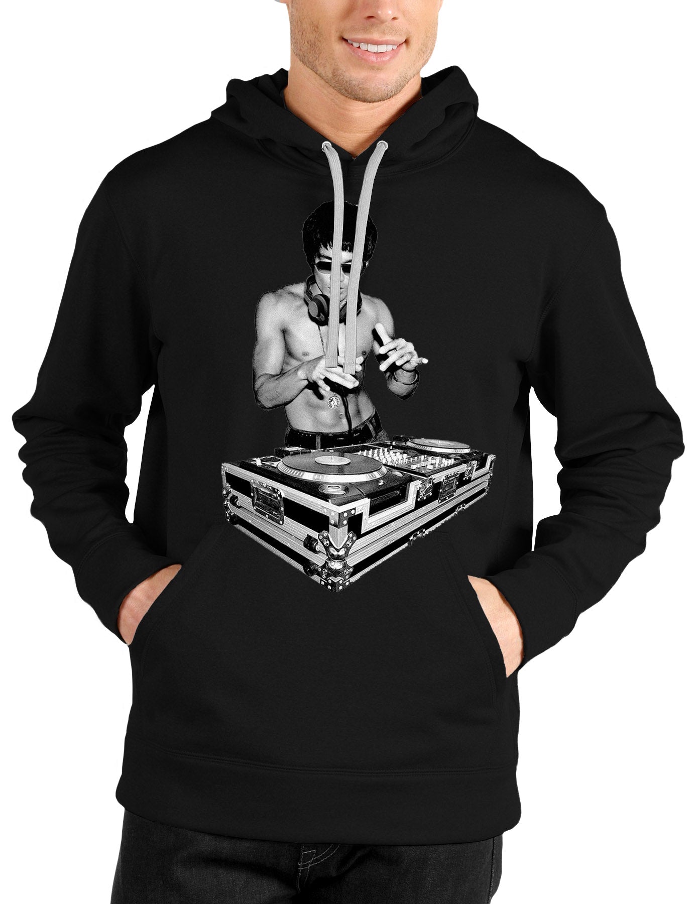 DJ Bruce Lee Hoodie T-Shirts, Sweatshirt | PureTeeCo.com