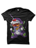 Doraemon Evangelion Black T-Shirt Hoodie, Sweatshirt | PureTeeCo.com