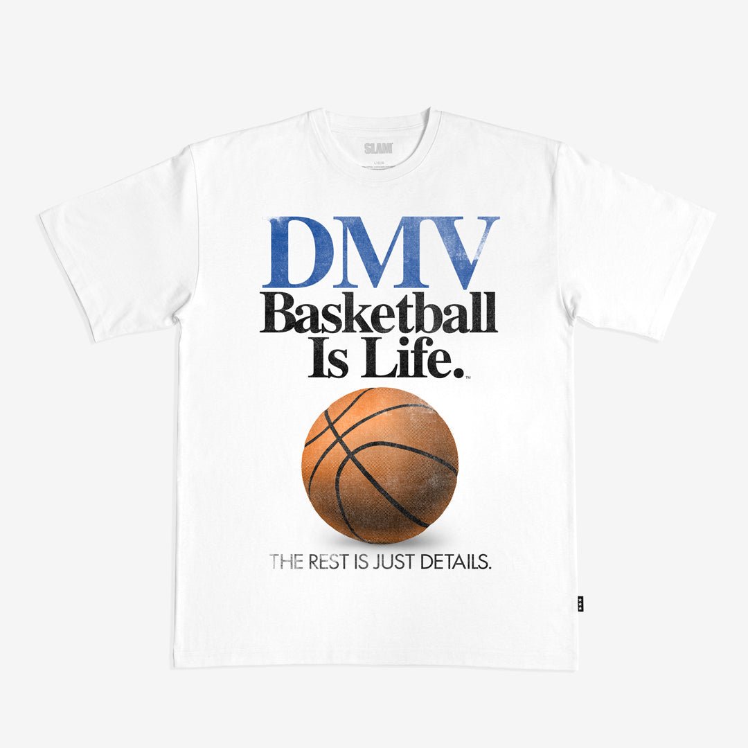 Basketball Is Life‚Ñ¢ Heavy Tee - DMV Hoodie, Sweatshirt | PureTeeCo.com