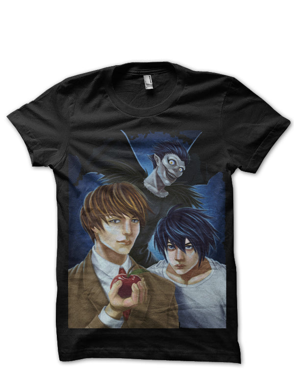 Death Note Black T-Shirt Style002 Hoodie, Sweatshirt | PureTeeCo.com